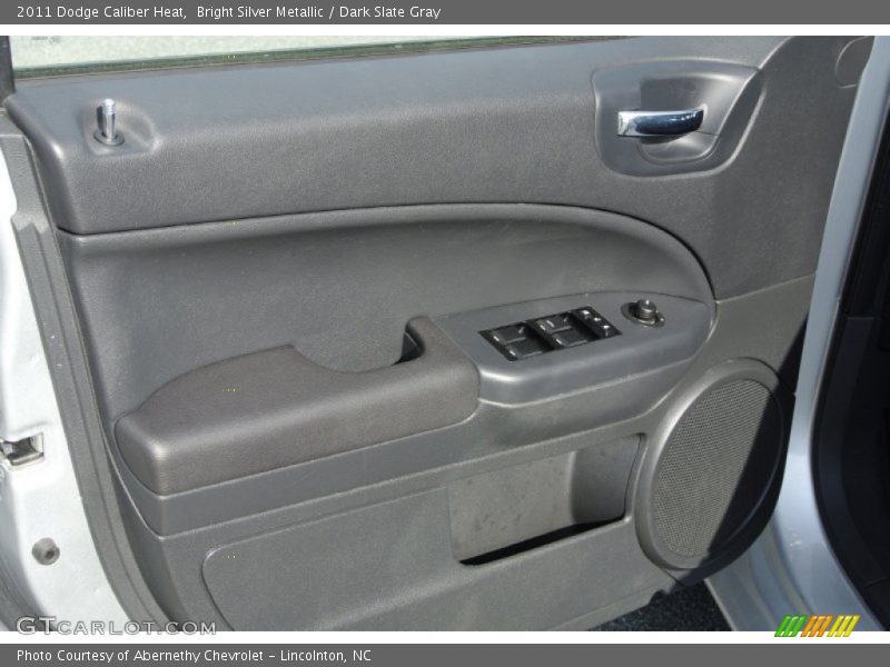 Bright Silver Metallic / Dark Slate Gray 2011 Dodge Caliber Heat