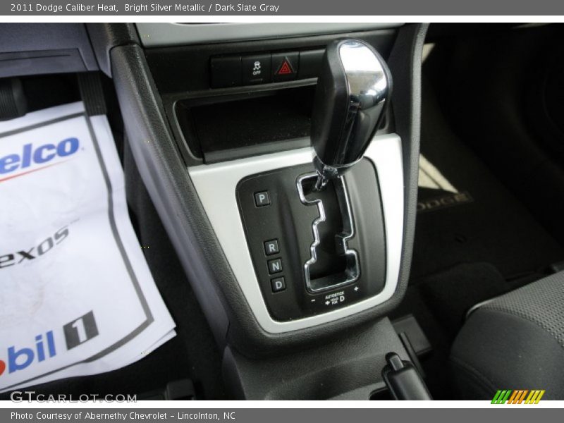 Bright Silver Metallic / Dark Slate Gray 2011 Dodge Caliber Heat