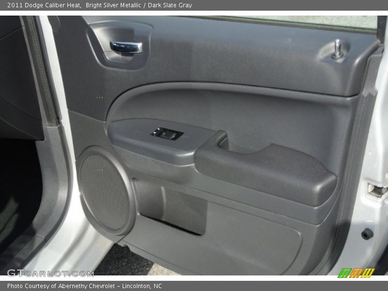 Bright Silver Metallic / Dark Slate Gray 2011 Dodge Caliber Heat