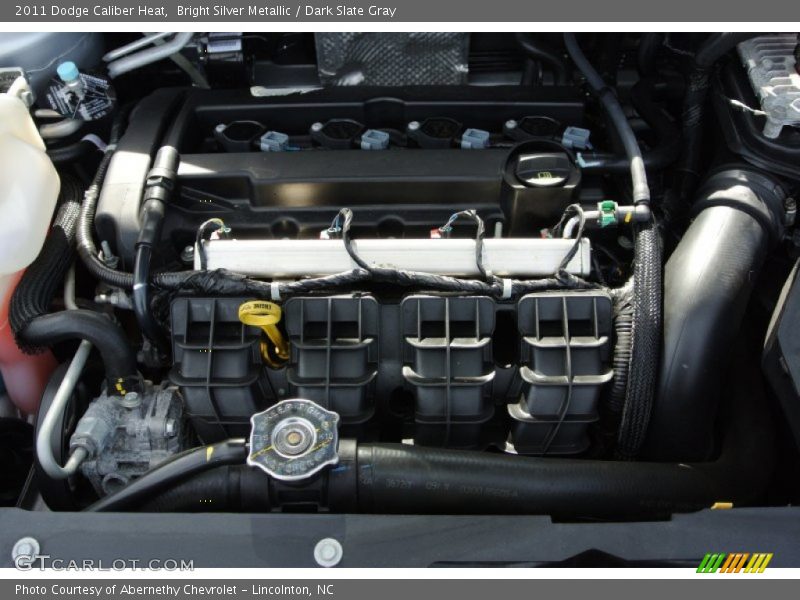 Bright Silver Metallic / Dark Slate Gray 2011 Dodge Caliber Heat