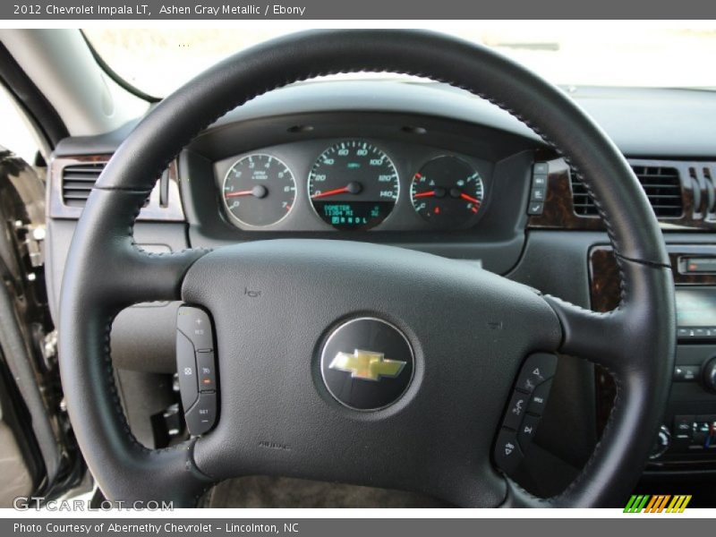 Ashen Gray Metallic / Ebony 2012 Chevrolet Impala LT