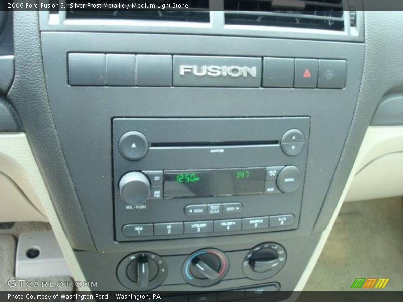 Silver Frost Metallic / Medium Light Stone 2006 Ford Fusion S