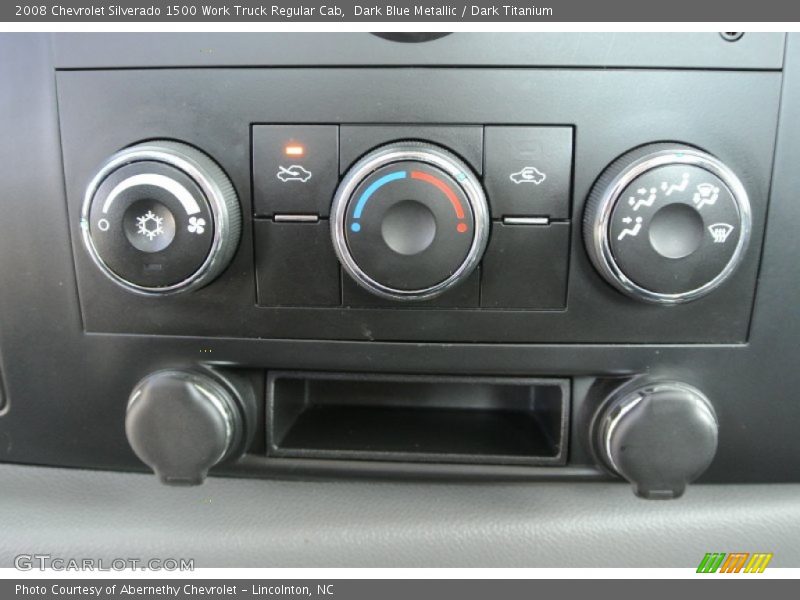 Controls of 2008 Silverado 1500 Work Truck Regular Cab