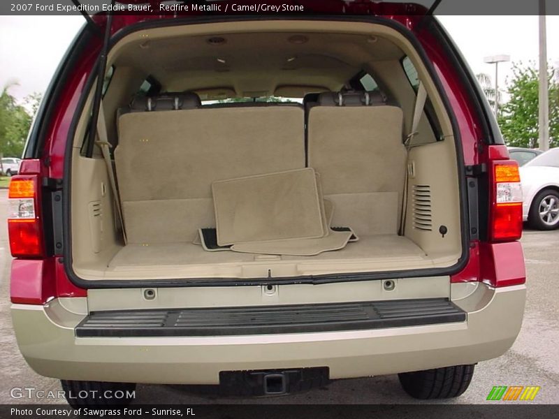 Redfire Metallic / Camel/Grey Stone 2007 Ford Expedition Eddie Bauer
