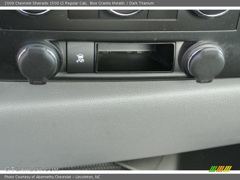 Blue Granite Metallic / Dark Titanium 2009 Chevrolet Silverado 1500 LS Regular Cab