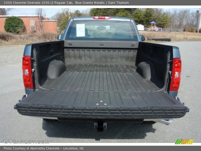 Blue Granite Metallic / Dark Titanium 2009 Chevrolet Silverado 1500 LS Regular Cab