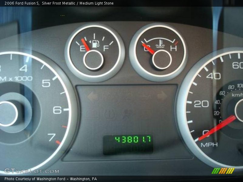Silver Frost Metallic / Medium Light Stone 2006 Ford Fusion S
