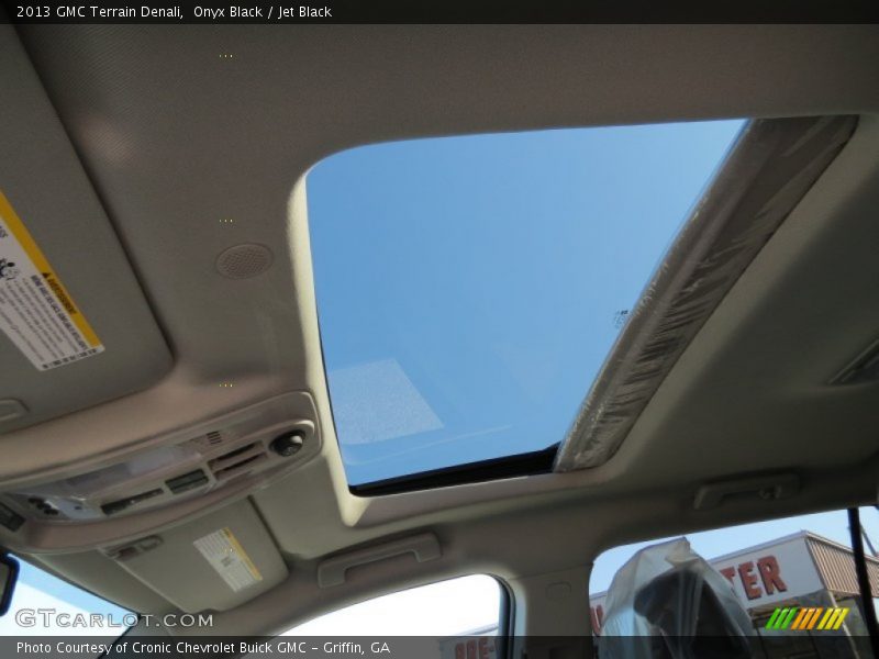 Onyx Black / Jet Black 2013 GMC Terrain Denali