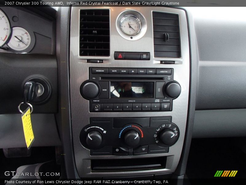 Inferno Red Crystal Pearlcoat / Dark Slate Gray/Light Graystone 2007 Chrysler 300 Touring AWD