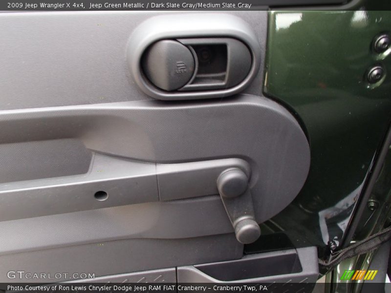 Jeep Green Metallic / Dark Slate Gray/Medium Slate Gray 2009 Jeep Wrangler X 4x4