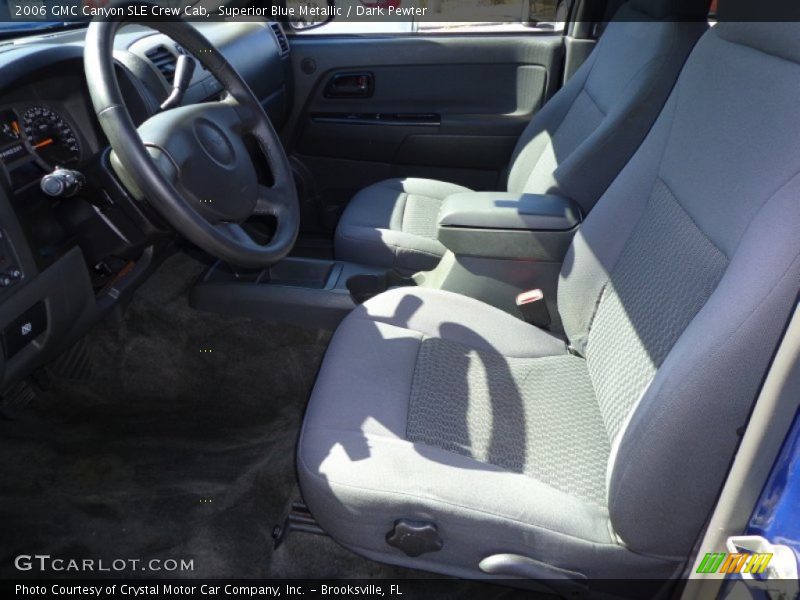 Superior Blue Metallic / Dark Pewter 2006 GMC Canyon SLE Crew Cab