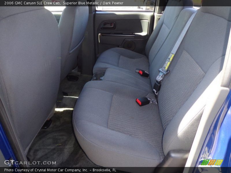 Superior Blue Metallic / Dark Pewter 2006 GMC Canyon SLE Crew Cab