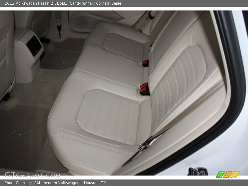 Candy White / Cornsilk Beige 2013 Volkswagen Passat 2.5L SEL