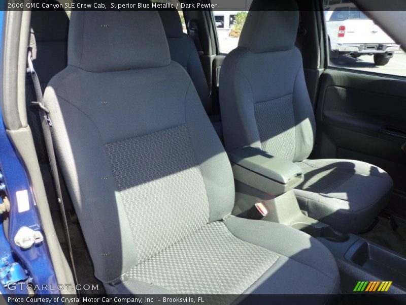 Superior Blue Metallic / Dark Pewter 2006 GMC Canyon SLE Crew Cab