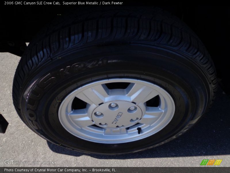 Superior Blue Metallic / Dark Pewter 2006 GMC Canyon SLE Crew Cab