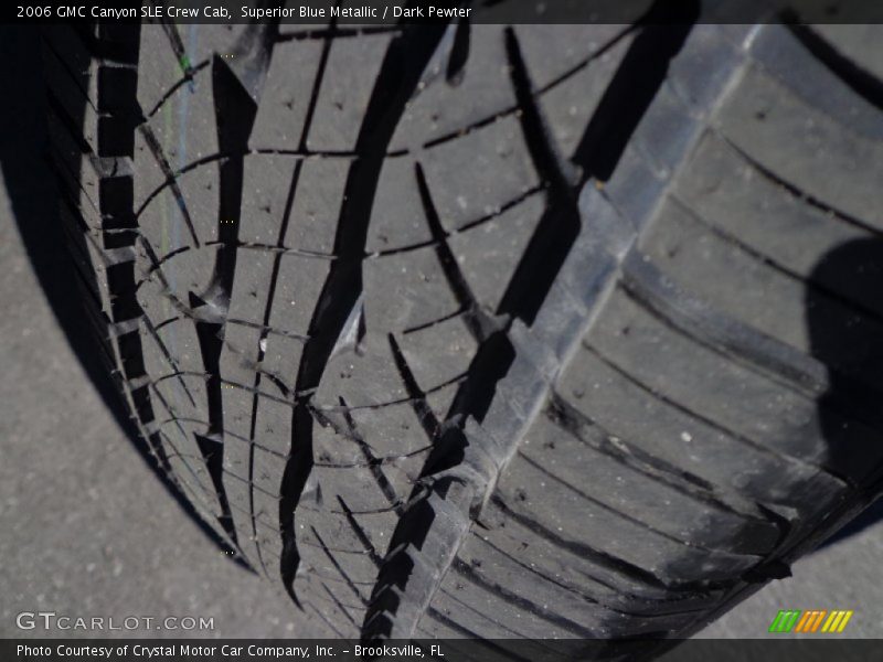 Superior Blue Metallic / Dark Pewter 2006 GMC Canyon SLE Crew Cab