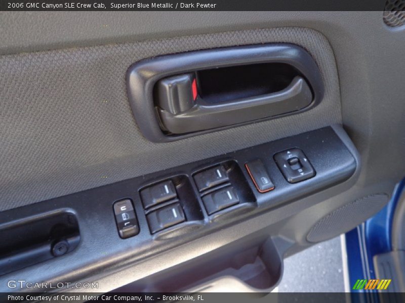 Superior Blue Metallic / Dark Pewter 2006 GMC Canyon SLE Crew Cab