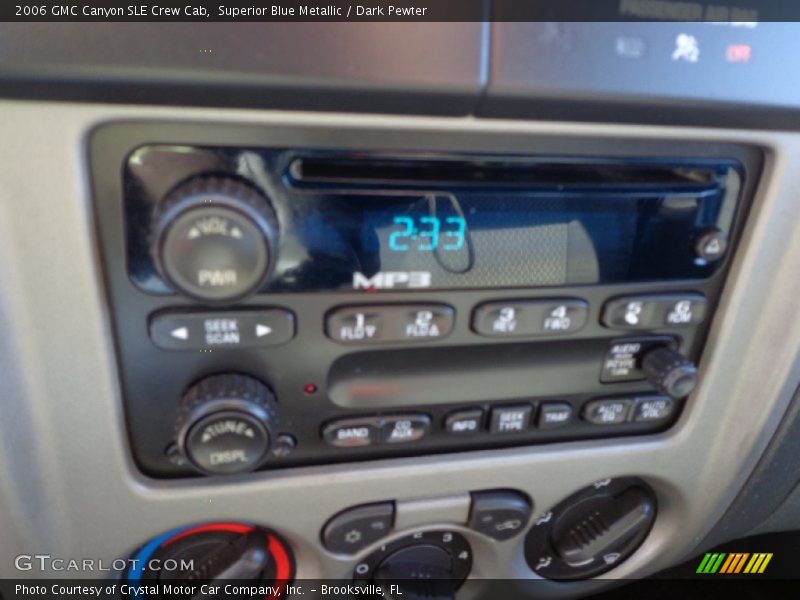 Superior Blue Metallic / Dark Pewter 2006 GMC Canyon SLE Crew Cab