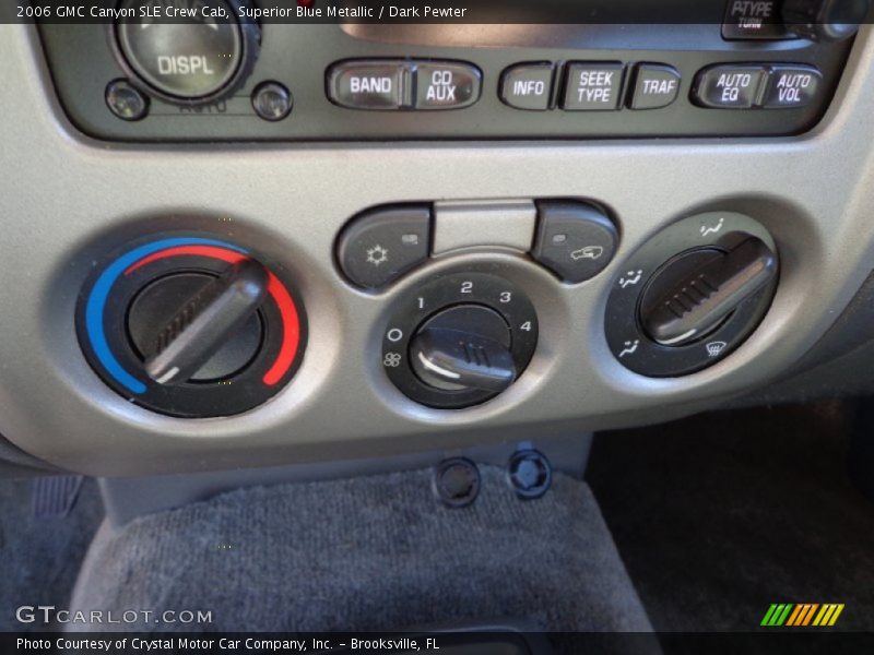 Superior Blue Metallic / Dark Pewter 2006 GMC Canyon SLE Crew Cab