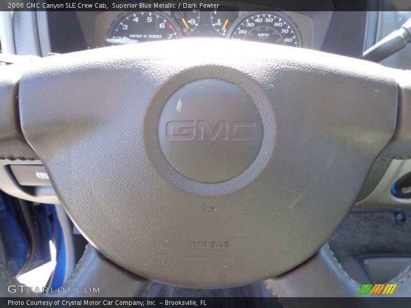 Superior Blue Metallic / Dark Pewter 2006 GMC Canyon SLE Crew Cab