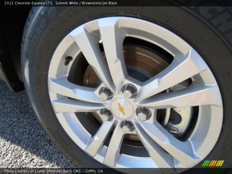 Summit White / Brownstone/Jet Black 2013 Chevrolet Equinox LTZ