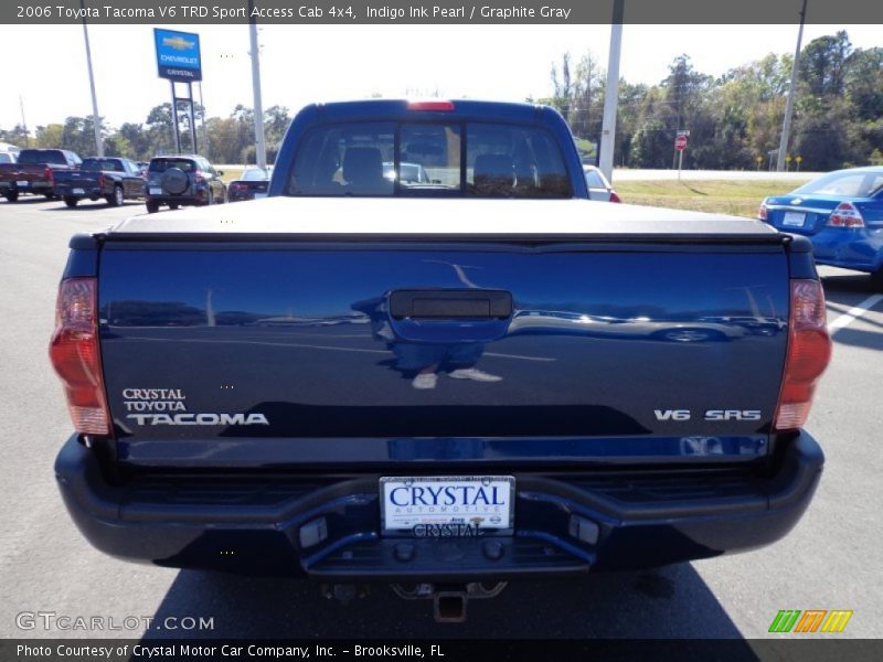 Indigo Ink Pearl / Graphite Gray 2006 Toyota Tacoma V6 TRD Sport Access Cab 4x4