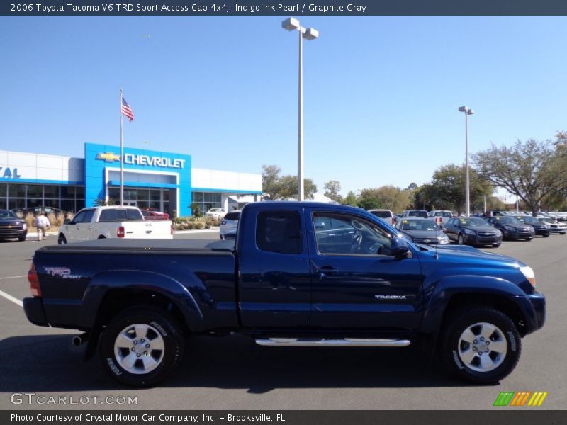 Indigo Ink Pearl / Graphite Gray 2006 Toyota Tacoma V6 TRD Sport Access Cab 4x4