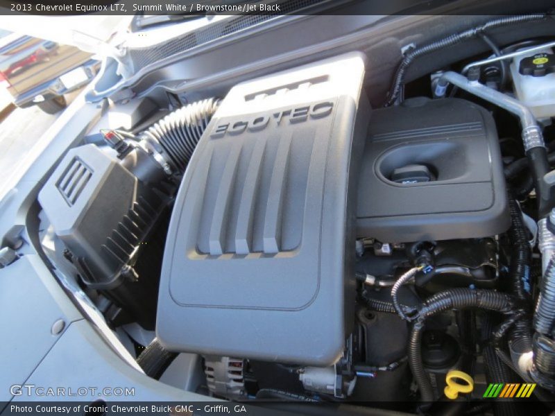 Summit White / Brownstone/Jet Black 2013 Chevrolet Equinox LTZ