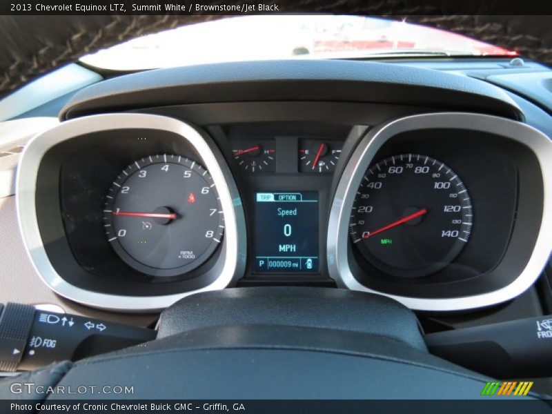 Summit White / Brownstone/Jet Black 2013 Chevrolet Equinox LTZ