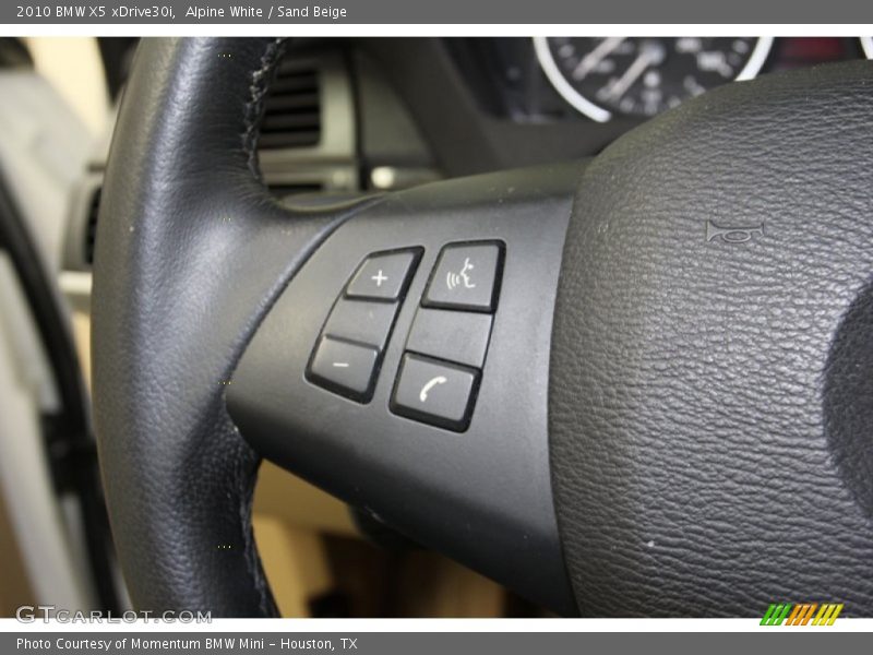 Alpine White / Sand Beige 2010 BMW X5 xDrive30i
