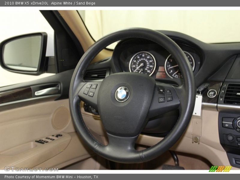 Alpine White / Sand Beige 2010 BMW X5 xDrive30i