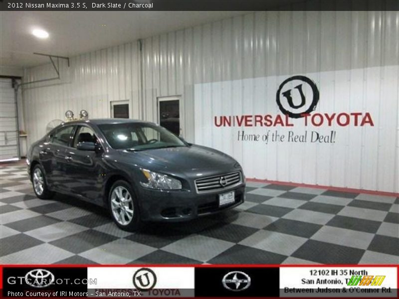 Dark Slate / Charcoal 2012 Nissan Maxima 3.5 S