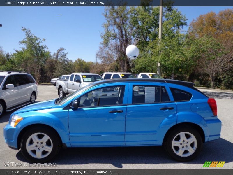  2008 Caliber SXT Surf Blue Pearl