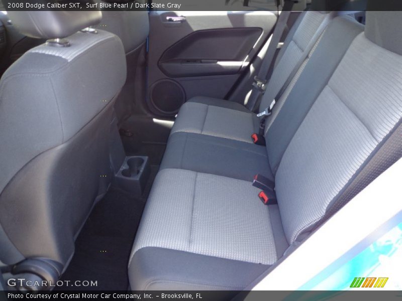 Rear Seat of 2008 Caliber SXT