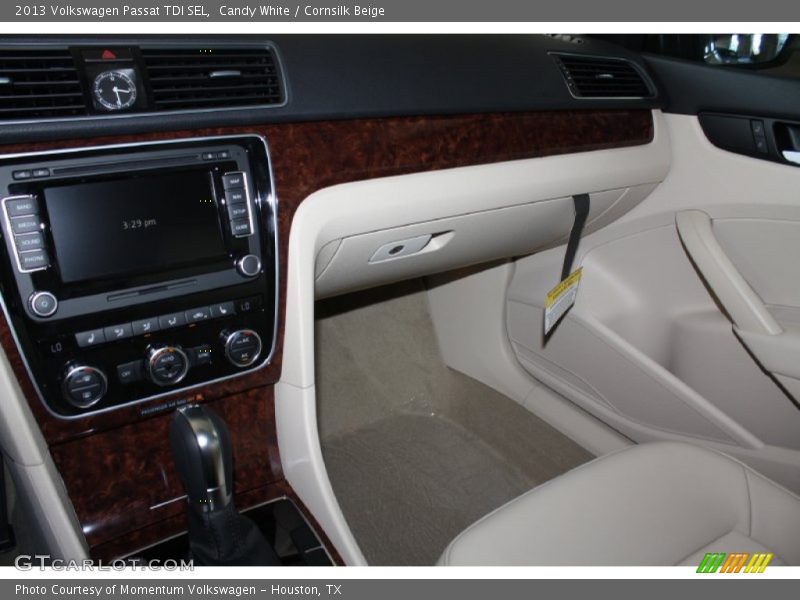 Candy White / Cornsilk Beige 2013 Volkswagen Passat TDI SEL
