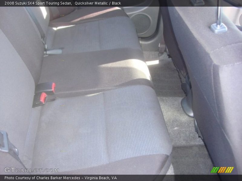 Quicksilver Metallic / Black 2008 Suzuki SX4 Sport Touring Sedan