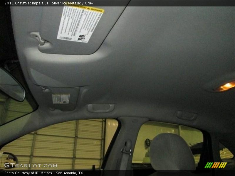 Silver Ice Metallic / Gray 2011 Chevrolet Impala LT