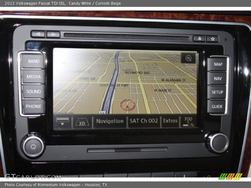 Candy White / Cornsilk Beige 2013 Volkswagen Passat TDI SEL