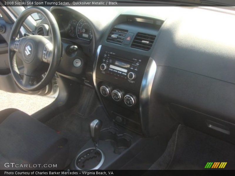 Quicksilver Metallic / Black 2008 Suzuki SX4 Sport Touring Sedan