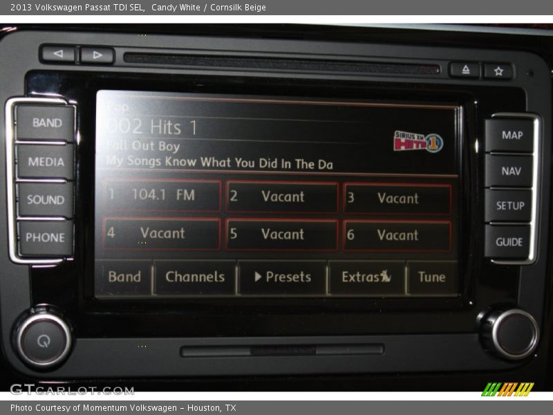 Candy White / Cornsilk Beige 2013 Volkswagen Passat TDI SEL