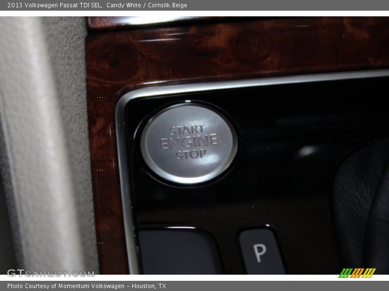 Candy White / Cornsilk Beige 2013 Volkswagen Passat TDI SEL