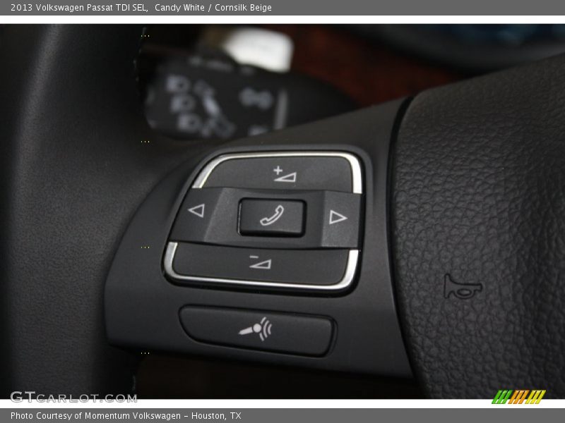 Candy White / Cornsilk Beige 2013 Volkswagen Passat TDI SEL