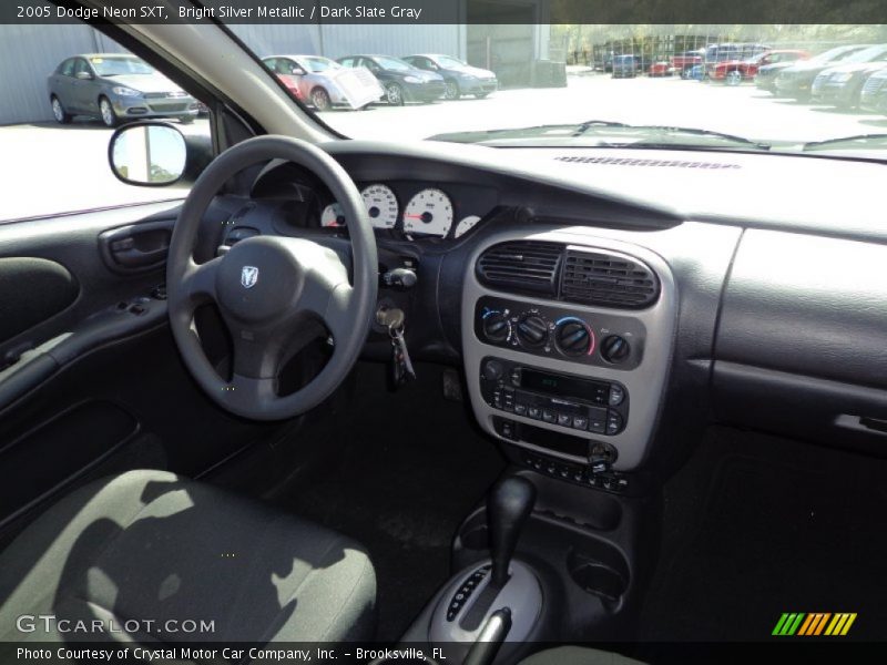 Bright Silver Metallic / Dark Slate Gray 2005 Dodge Neon SXT