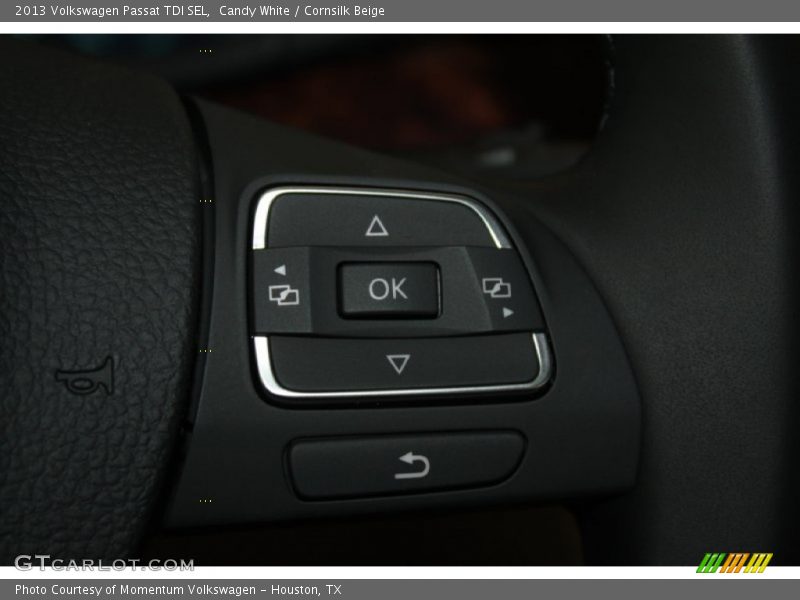 Candy White / Cornsilk Beige 2013 Volkswagen Passat TDI SEL