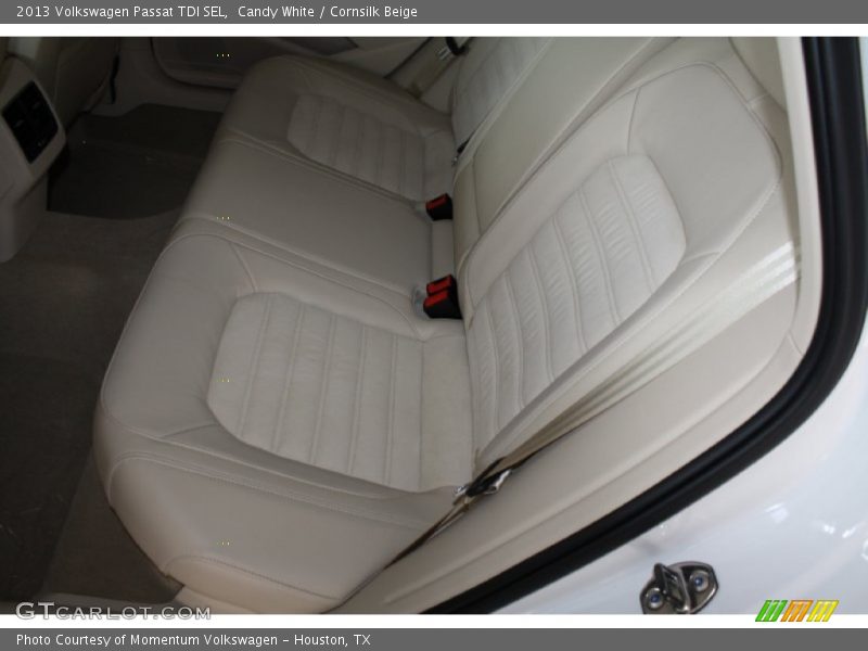Candy White / Cornsilk Beige 2013 Volkswagen Passat TDI SEL