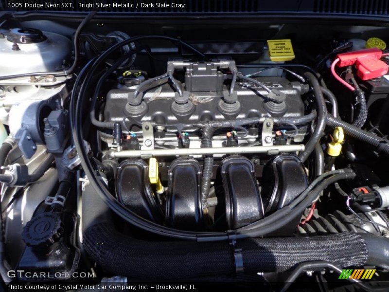 Bright Silver Metallic / Dark Slate Gray 2005 Dodge Neon SXT