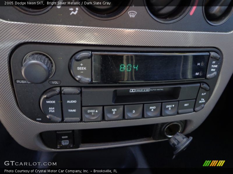 Bright Silver Metallic / Dark Slate Gray 2005 Dodge Neon SXT
