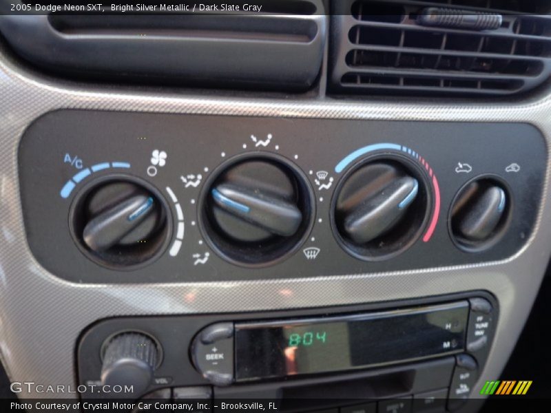 Bright Silver Metallic / Dark Slate Gray 2005 Dodge Neon SXT