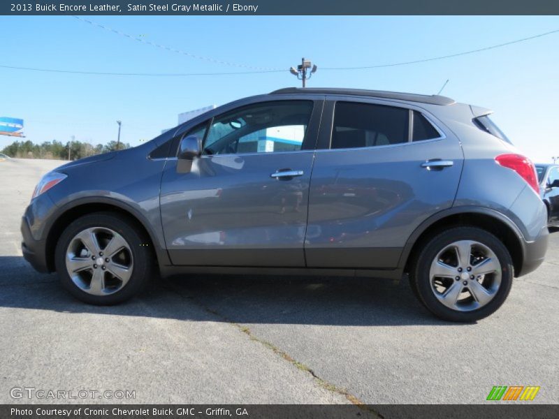  2013 Encore Leather Satin Steel Gray Metallic