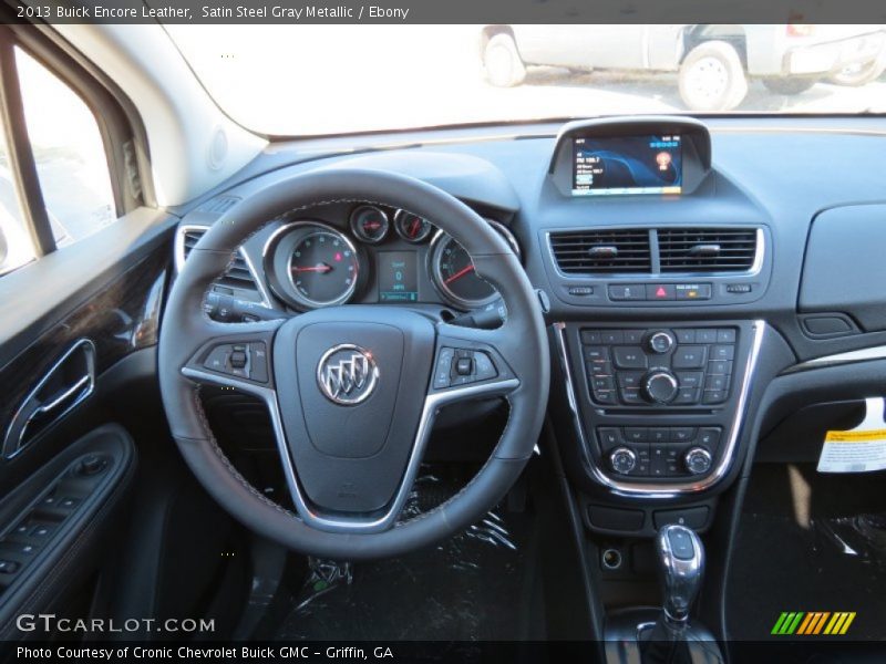 Dashboard of 2013 Encore Leather